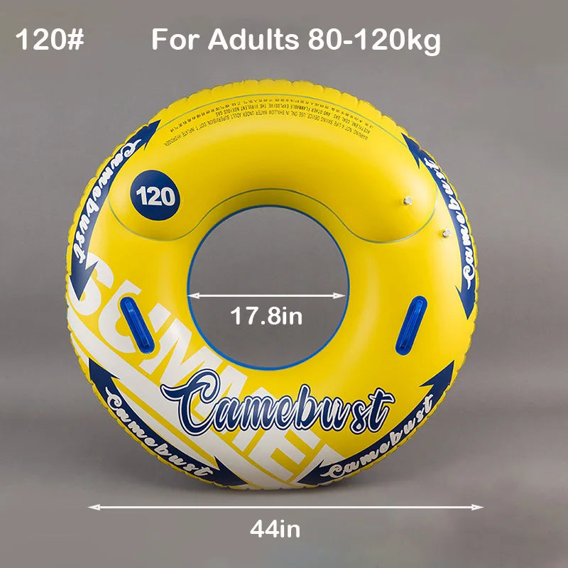 Thickened Inflatable Swim Ring Pool Float  Swim Accessory Adults Swim Tube For Water Sports Swimming Circle Swim Float ﻿ ﻿ ﻿