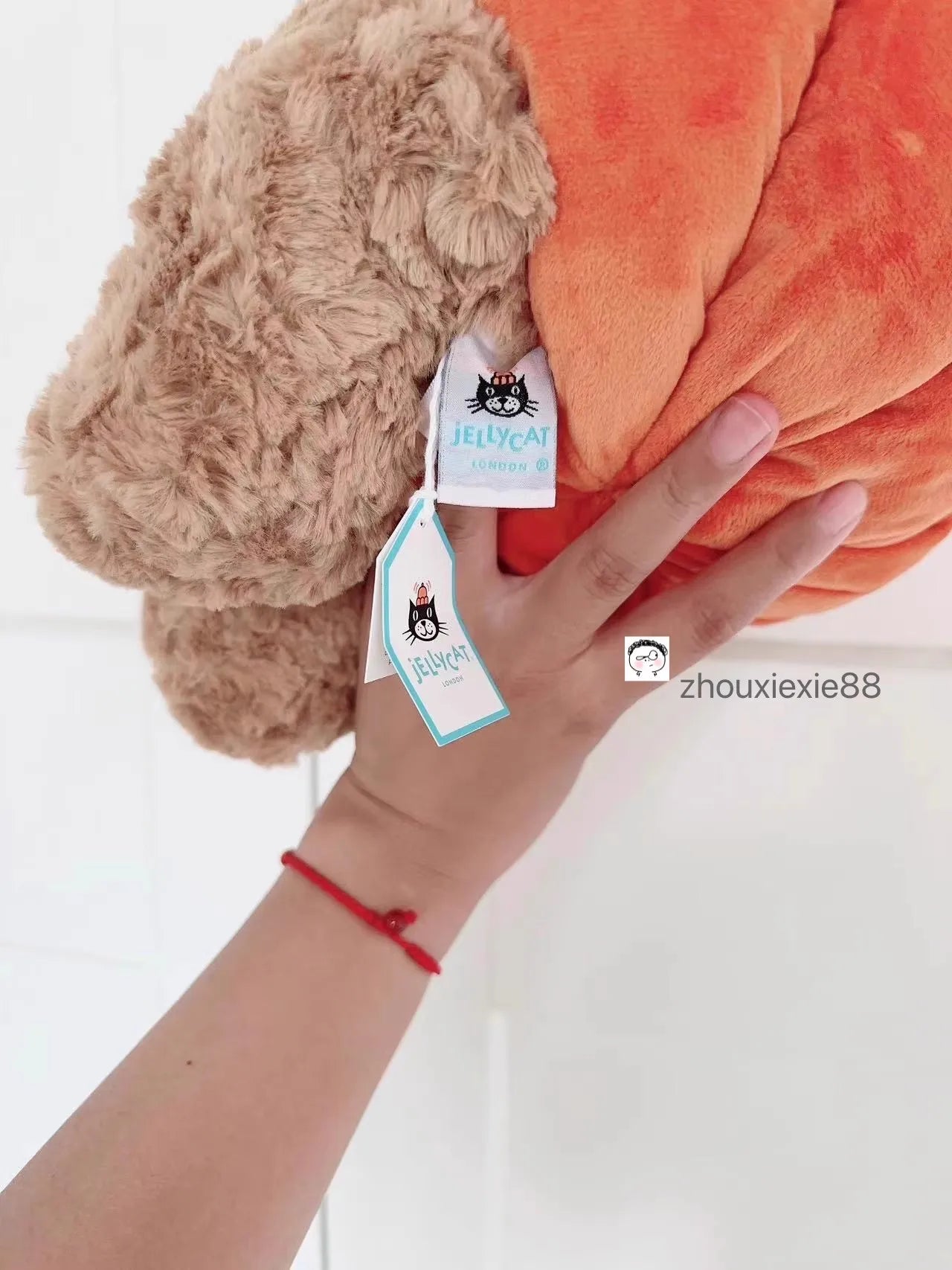 Fun Barcelona Bear Handheld Doll Stuffed Plush Toy Doll Cartoon Anime Cute Children's Birthday Gift Doll