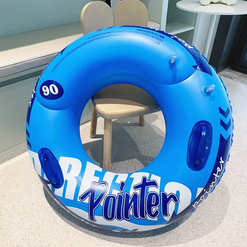 Thickened Inflatable Swim Ring Pool Float  Swim Accessory Adults Swim Tube For Water Sports Swimming Circle Swim Float ﻿ ﻿ ﻿