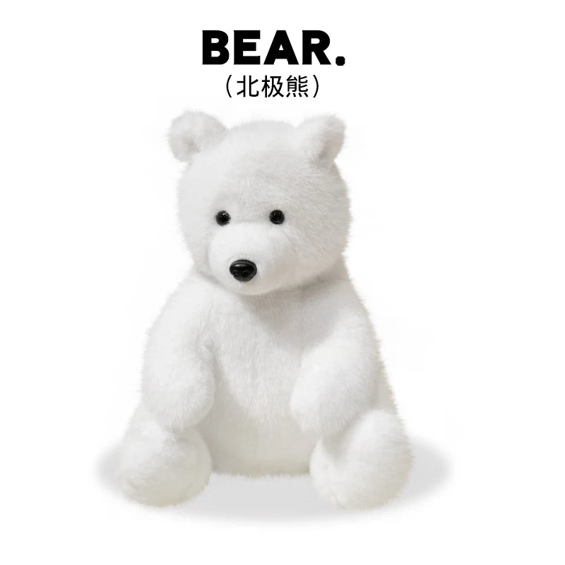Cute Stuffed Animal Asian Black Bear Plush Toy Cute Big Bear Hug Pillow Soft Stuffed Toys Xmas Birthday Gift For Girl