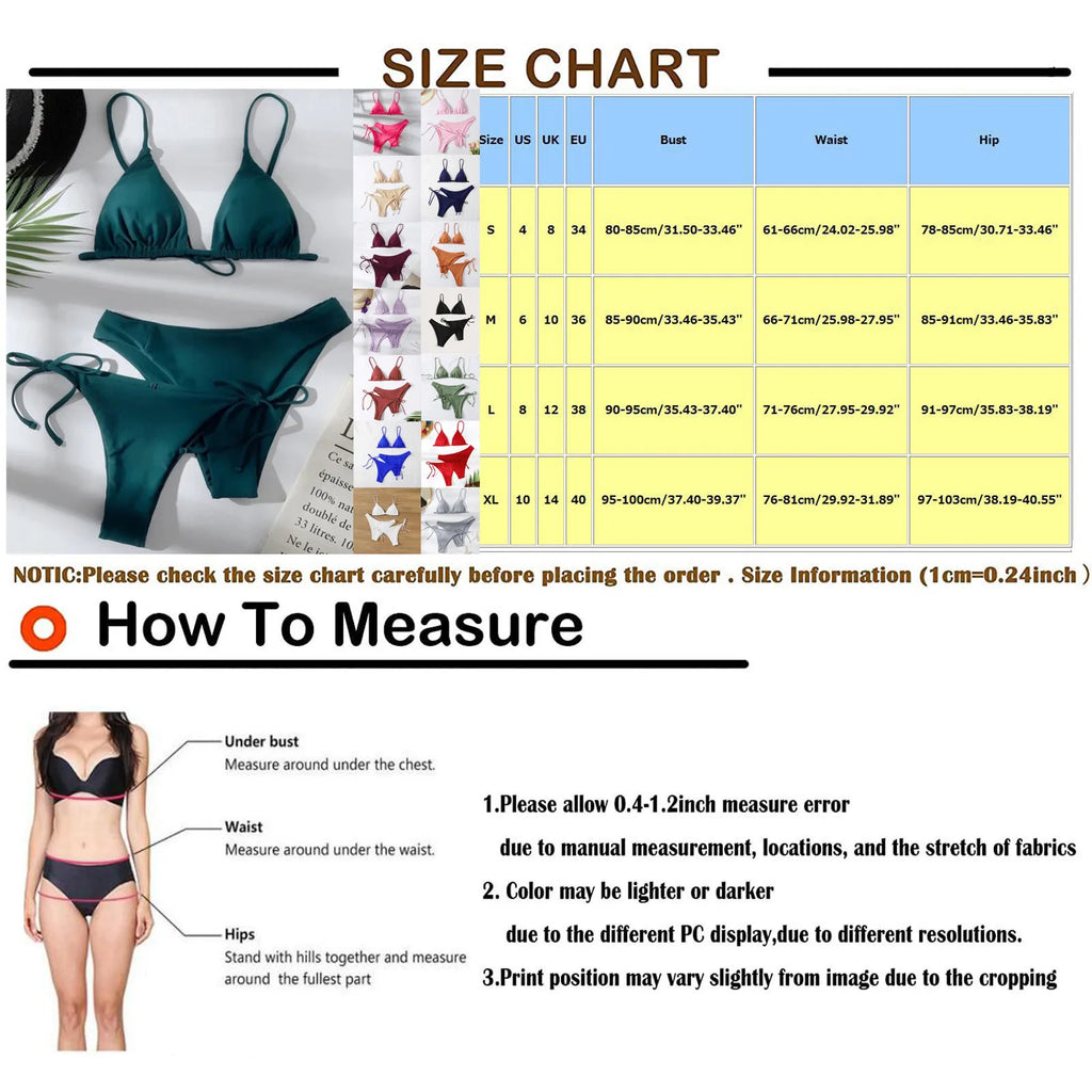 Sexy 3 Pieces Set Swimwear Women Lace Up Micro Bikini Set Female Solid Low Waist Swimsuit Beachwear Bathing Suit