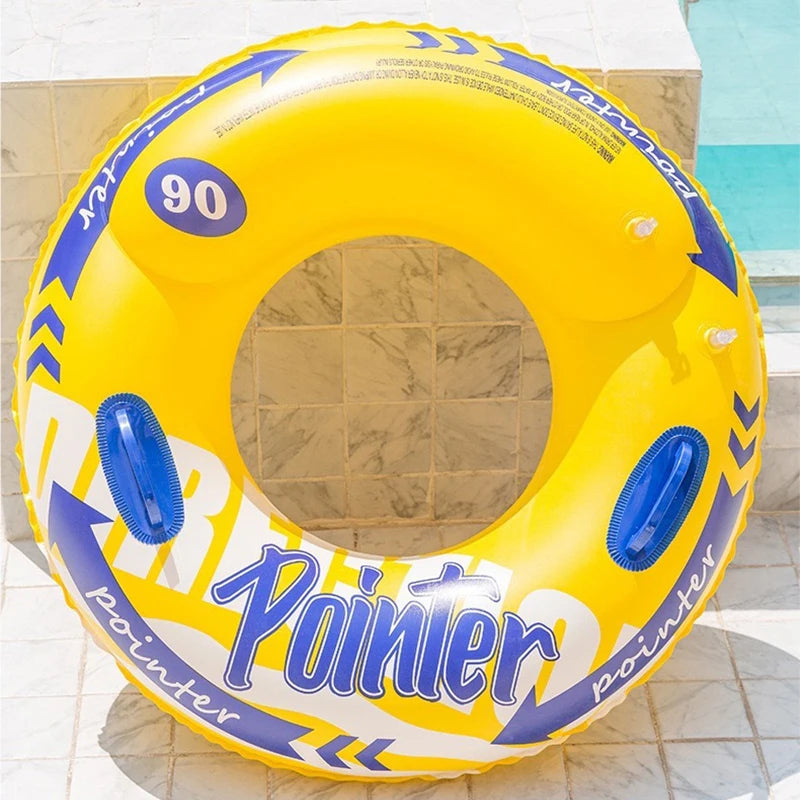 Thickened Inflatable Swim Ring Pool Float  Swim Accessory Adults Swim Tube For Water Sports Swimming Circle Swim Float ﻿ ﻿ ﻿