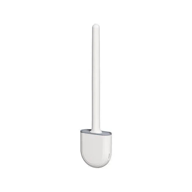 Toilet Brush With Holder Leakproof Soft Toilet Brush Bathroom Wall Mounted Brush