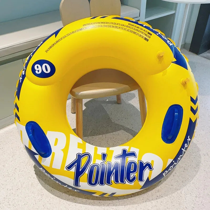 Thickened Inflatable Swim Ring Pool Float  Swim Accessory Adults Swim Tube For Water Sports Swimming Circle Swim Float ﻿ ﻿ ﻿