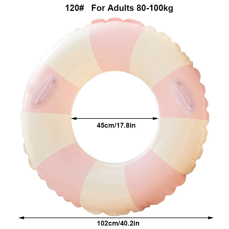Inflatable Pool Float Adults Swim Tube Swim Accessory Swimming Ring For Summer Water Sports Swimming Circle Swim Float ﻿ ﻿