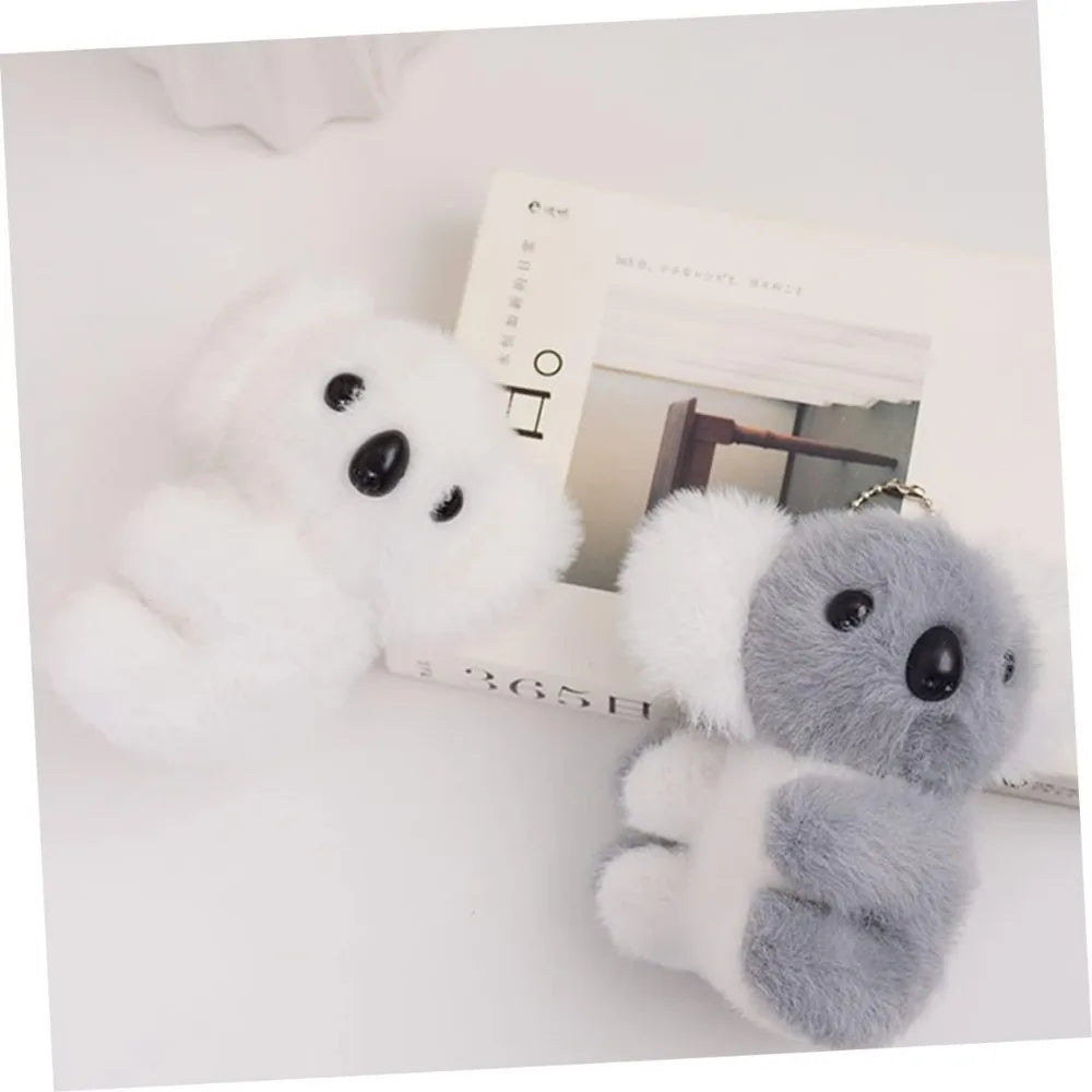 Stuffed Animal Koala Bear Plush Toy Animal Baby Toys Soft Cute Keychain Pendant for Kids Bag, Purse, Backpack, Handbag