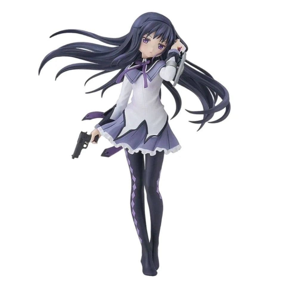 17cm Anime Madoka Magica figure Akemi Homura PVC Model Birthday Present Ornaments Collectible Toys children birthday gift