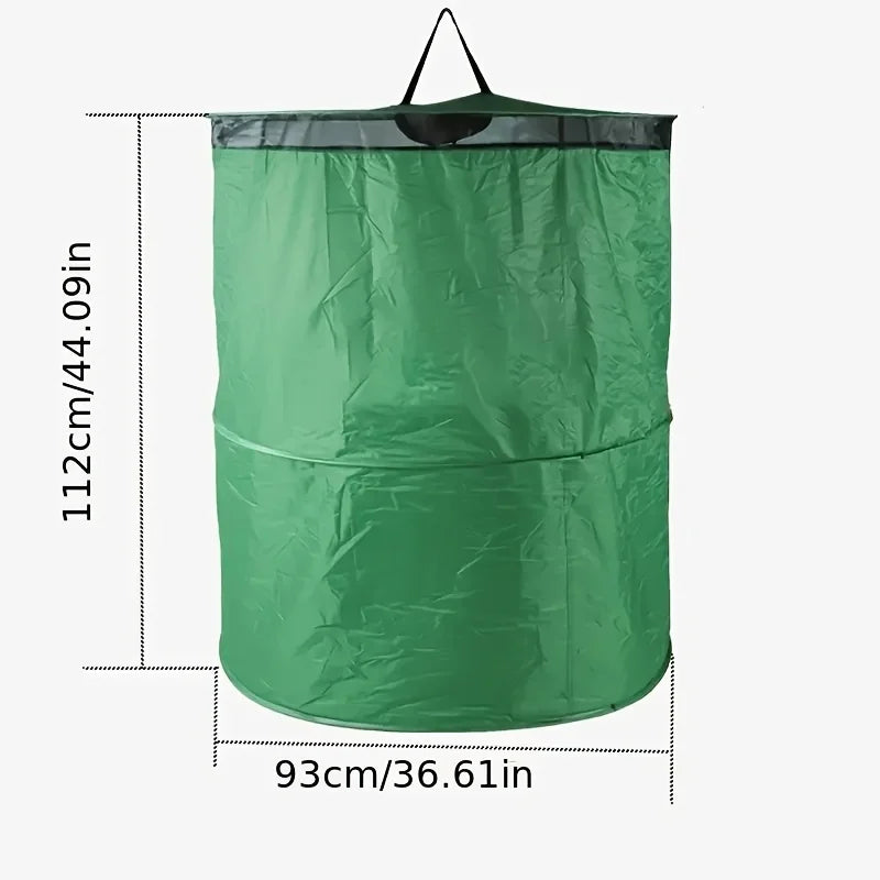 Outdoor Portable Toilet Tent, Collapsible Privacy Tent, Head Mounted Design - No Assembly Required, Lightweight & Sturdy for Cam