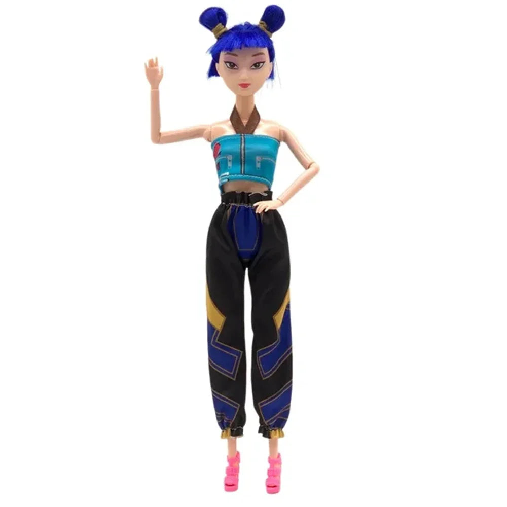 *#NEW Doll Toys Kpop Demon Hunters Action Figure Toy Rumi Mira Zoey Beautiful Princess Baby Girl Dolls Plastic DIY Toy for Girls