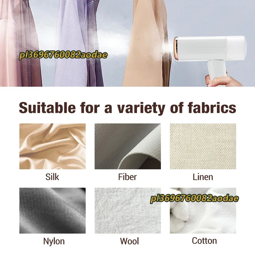Garment Steamers 130ml Handheld Fabric Steamer Fast-Heat 1000W Garment Steamer Iron Steam Cleaner for Home Travelling Portable