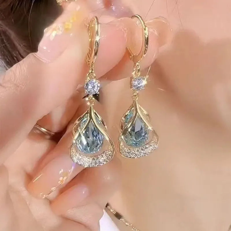 2PC Women's European and American Trendy Bow Earrings Outdoor Travel Carnival Banquet Party Festival Dressing Gift