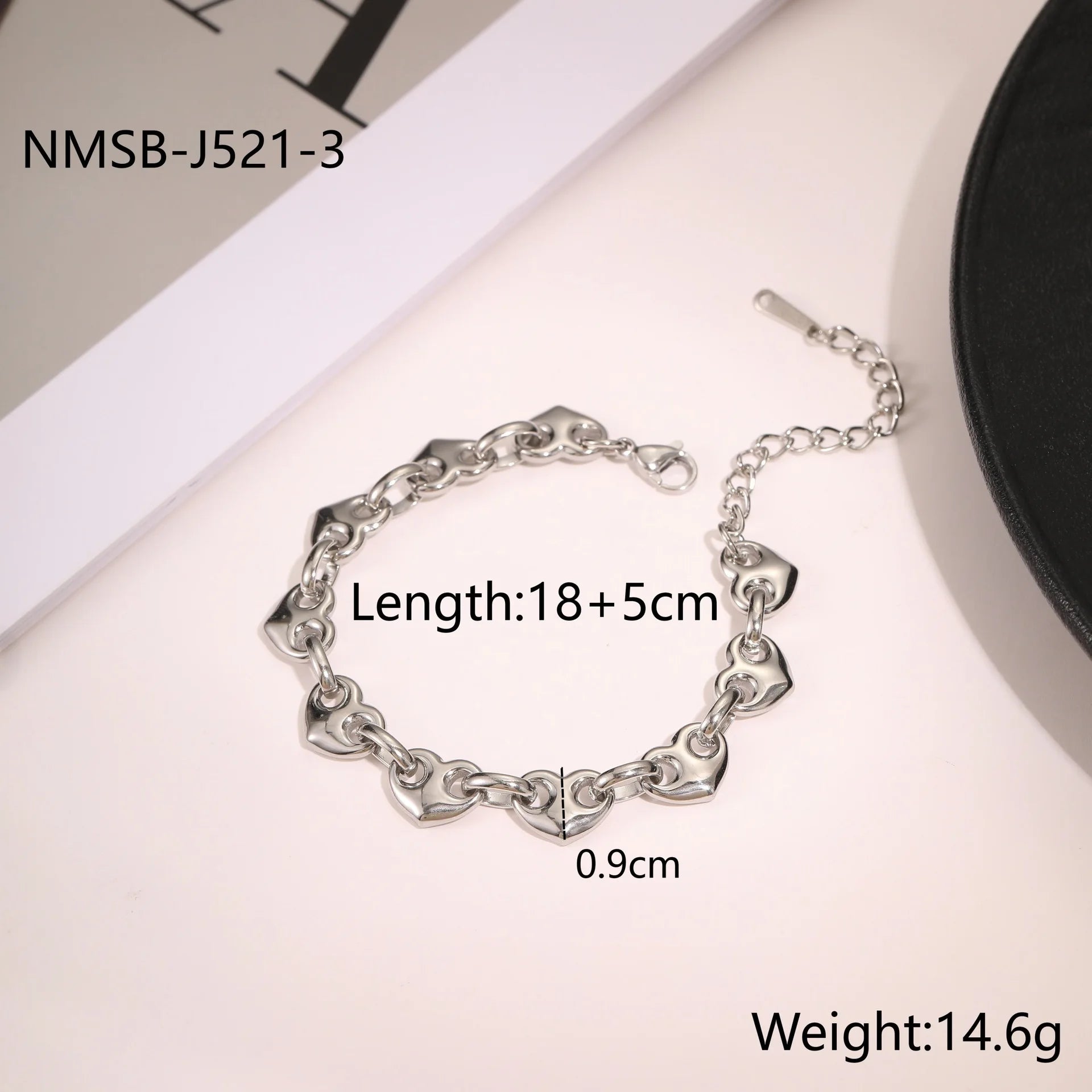 Autumn New Product Love Pig Nose Buckle Bracelet Women's European and American Fashion Light Luxury