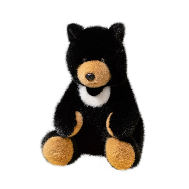 Cute Stuffed Animal Asian Black Bear Plush Toy Cute Big Bear Hug Pillow Soft Stuffed Toys Xmas Birthday Gift For Girl
