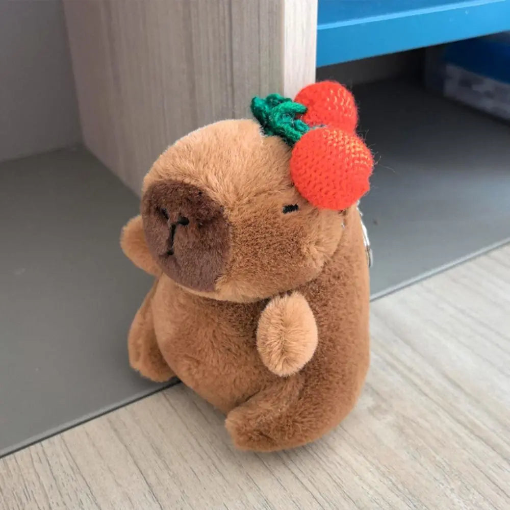 Cute Capybara Plush Toy Hoodie with Wings Simulation Doll Small Size Stuffed Animals Anime Fluffty Toy Birthday Party